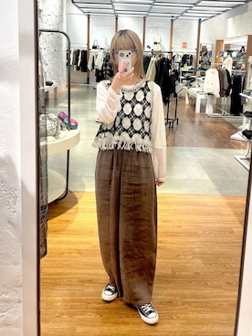 ミヨちゃんさん（レディース・166cm）の秋コーディネート