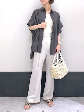 ミヨちゃんさん（レディース・165cm）の夏コーディネート