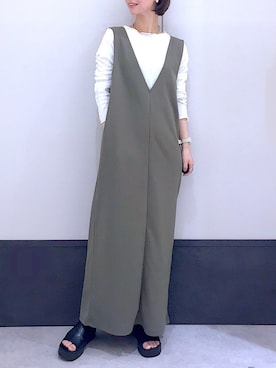 「レプシィム(LEPSIM)」｜「アイテム（ワンピース/ドレス）」を使った、ミヨちゃんさん（レディース・165cm）の夏コーディネート