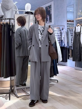 「20代_LEPSIM」｜「アイテム（ジャケット/アウター）」を使った、ミヨちゃんさん（レディース・166cm）の冬コーディネート