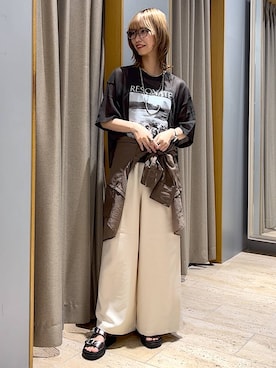 ミヨちゃんさん（レディース・166cm）の秋コーディネート