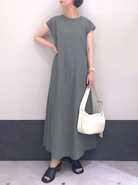 「レプシィム(LEPSIM)」｜「アイテム（ワンピース/ドレス）」を使った、ミヨちゃんさん（レディース・165cm）の夏コーディネート