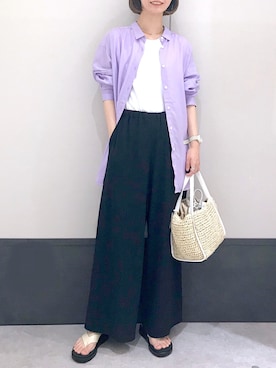 ミヨちゃんさん（レディース・165cm）の夏コーディネート