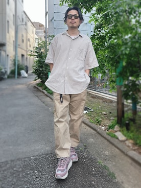「EYEVAN（アイヴァン）のアイテム」を使った、別宮聖一 ( ベックセイイチ )さん（メンズ・169cm）の春コーディネート