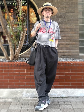 「VIVIFY（ビビファイ）のアイテム」を使った、別宮聖一 ( ベックセイイチ )さん（メンズ・169cm）の夏コーディネート