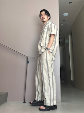 別宮聖一 ( ベックセイイチ )さん（メンズ・169cm）の夏コーディネート