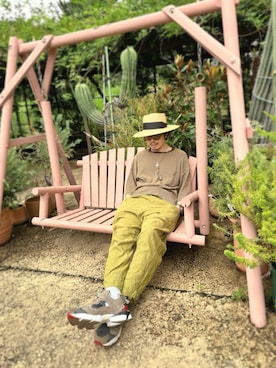 「VINTAGE（ヴィンテージ）のアイテム（ネックレス）」を使った、別宮聖一 ( ベックセイイチ )さん（メンズ・169cm）の秋コーディネート