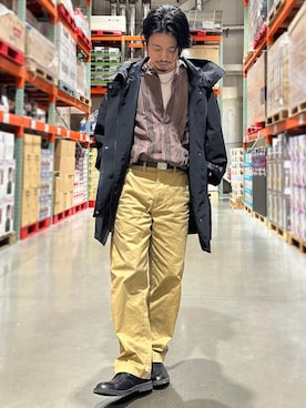 「アイテム（その他シューズ）」を使った、別宮聖一 ( ベックセイイチ )さん（メンズ・169cm）の秋コーディネート