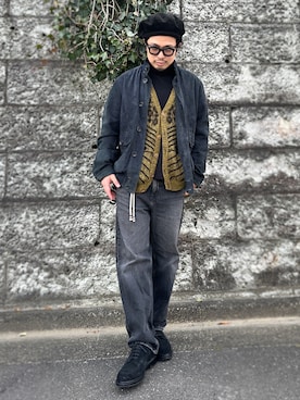 「MB（エムビー）のアイテム」を使った、別宮聖一 ( ベックセイイチ )さん（メンズ・169cm）の春コーディネート