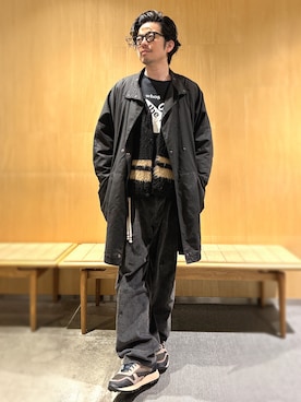「EYEVAN（アイヴァン）のアイテム」を使った、別宮聖一 ( ベックセイイチ )さん（メンズ・169cm）の冬コーディネート