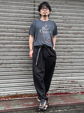 「EYEVAN（アイヴァン）のアイテム」を使った、別宮聖一 ( ベックセイイチ )さん（メンズ・169cm）の秋コーディネート