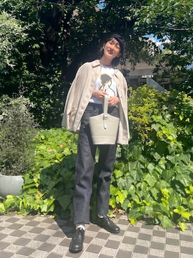 agnès b.さん（レディース・164cm）の夏コーディネート