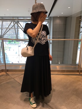 agnès b.さん（レディース・162cm）の夏コーディネート