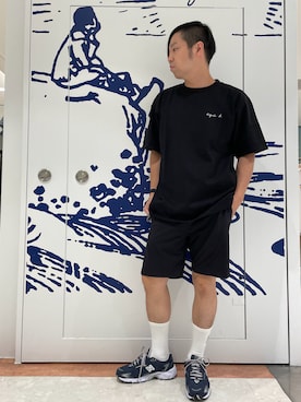 agnès b.さん（メンズ・172cm）の夏コーディネート