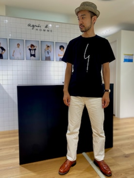 agnès b.さんのコーディネート