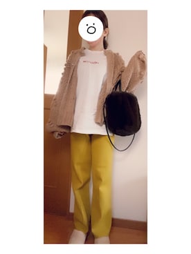 k✳︎mさん（レディース・157cm）の冬コーディネート