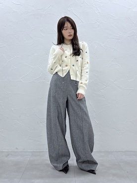 「LAGUNAMOON（ラグナムーン）のアイテム」を使った、MIYUさん（レディース・161cm）の秋コーディネート