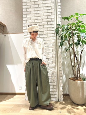 「studio CLIP（スタディオクリップ）のアイテム」を使った、tuku226さん（レディース・167cm）の秋コーディネート