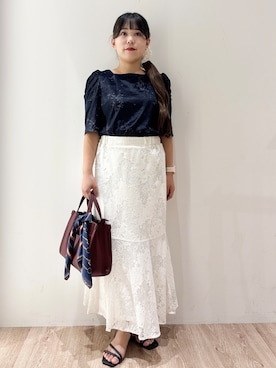 「index（インデックス）のアイテム」を使った、hinachiさん（レディース・145cm）の夏コーディネート