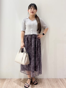 「index（インデックス）のアイテム」を使った、hinachiさん（レディース・145cm）の夏コーディネート