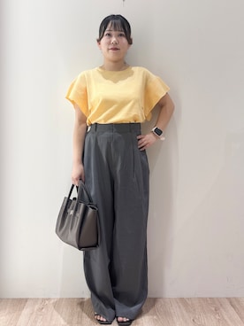 「アイテム（トートバッグ、その他）」を使った、hinachiさん（レディース・145cm）の夏コーディネート