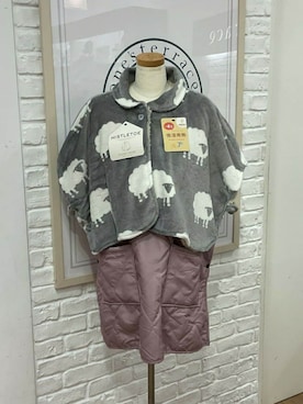 「アイテム（その他ルームウェア、グレー系）」を使った、てんちゃんさん（レディース・100cm）の秋コーディネート