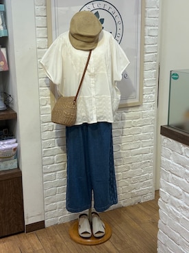 てんちゃんさん（レディース・156cm）の夏コーディネート