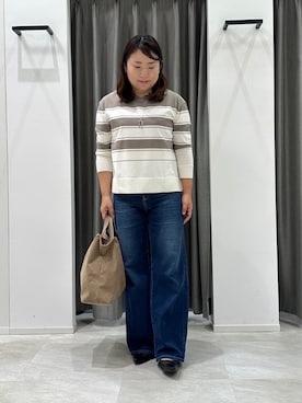 「UNTITLED（アンタイトル）のアイテム」を使った、kimiさん（レディース・154cm）の秋コーディネート