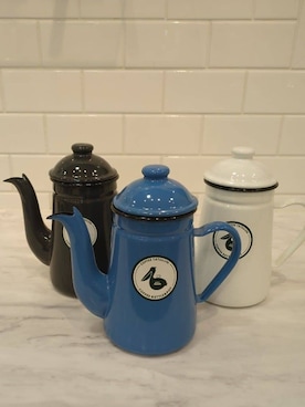 「212 KITCHEN STORE（トゥワントゥキッチンストア）のコーヒー達人 ペリカン1L BL ＜kalita  カリタ＞（食器、その他）」を使った、タエさん（レディース）の冬コーディネート