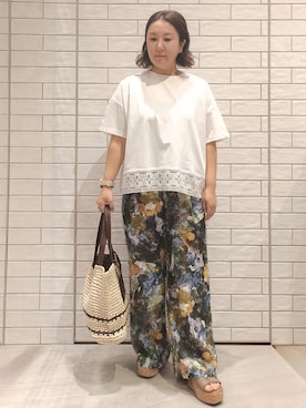 かなこさん(レディース・151cm)の夏コーディネート
