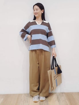 「修学旅行」｜nicoさん（レディース・158cm）の春コーディネート