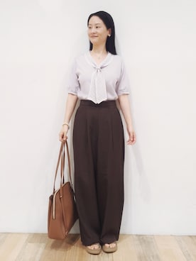 nicoさん（レディース・158cm）の夏コーディネート