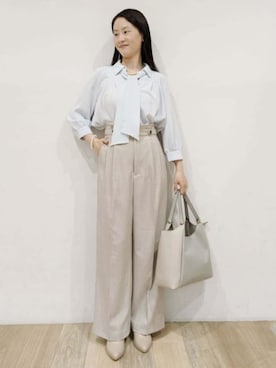 nicoさん（レディース・158cm）の春コーディネート
