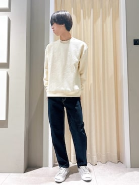 「CONVERSE（コンバース）の◆CONVERSE JACK PURCELL(コンバース ジャックパーセル)（スニーカー、グレー系）」を使った、ryogo520さん（メンズ・177cm）の秋コーディネート