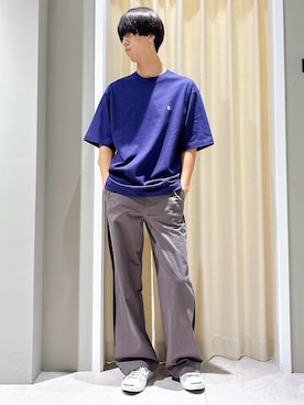 「CONVERSE（コンバース）の◆CONVERSE JACK PURCELL(コンバース ジャックパーセル)（スニーカー、グレー系）」を使った、ryogo520さん（メンズ・177cm）の秋コーディネート