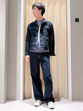 「CONVERSE（コンバース）の◆CONVERSE JACK PURCELL(コンバース ジャックパーセル)（スニーカー、グレー系）」を使った、ryogo520さん（メンズ・177cm）の春コーディネート