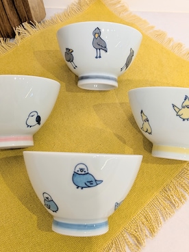 「アイテム（食器）」を使った、ユッコさん（レディース・166cm）の夏コーディネート