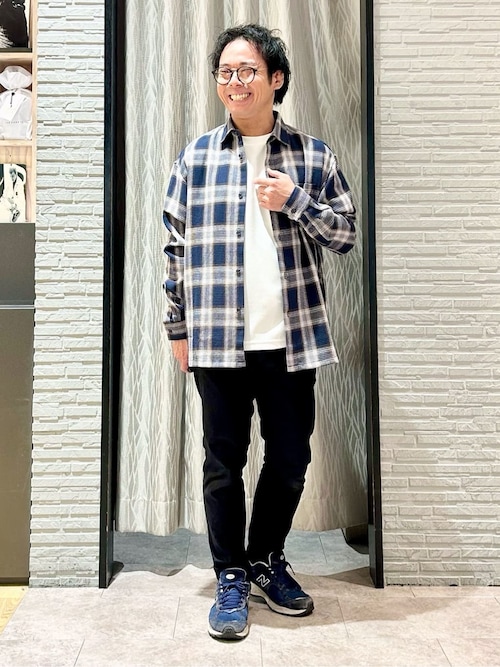 セール】先染めチェック長袖シャツ（シャツ/ブラウス）｜THE SHOP TK