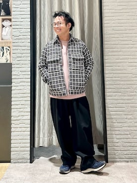 「アイテム（スカート）」を使った、KENJI Iさん（メンズ・162cm）の冬コーディネート