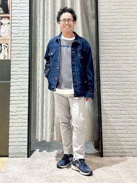 「THE SHOP TK （ザ ショップ ティーケー ）のアイテム」を使った、KENJI Iさん（メンズ・162cm）の冬コーディネート