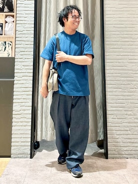 「THE SHOP TK （ザ ショップ ティーケー ）のアイテム」を使った、KENJI Iさん（メンズ・162cm）の春コーディネート