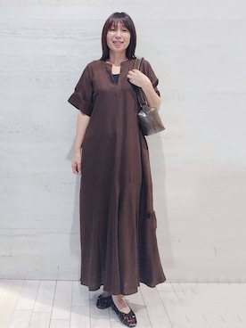 よしみさん(レディース・163cm)の秋コーディネート