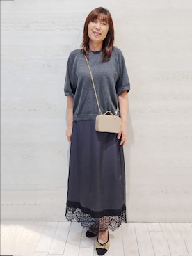 よしみさん(レディース・163cm)の秋コーディネート