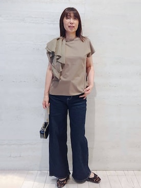 よしみさん（レディース・163cm）の夏コーディネート