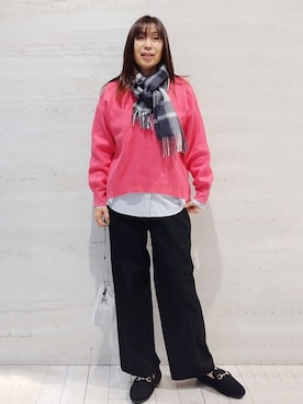 よしみさん(レディース・163cm)の冬コーディネート