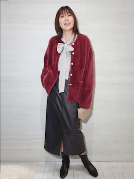 「50代コーデ」｜よしみさん（レディース・163cm）の秋コーディネート