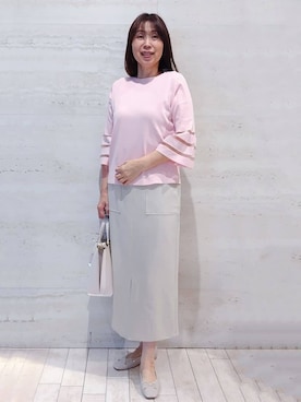 よしみさん（レディース・162cm）の夏コーディネート