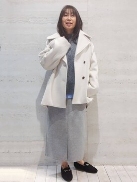 よしみさん(レディース・163cm)の冬コーディネート