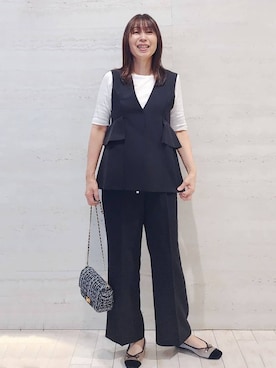 よしみさん(レディース・163cm)の秋コーディネート