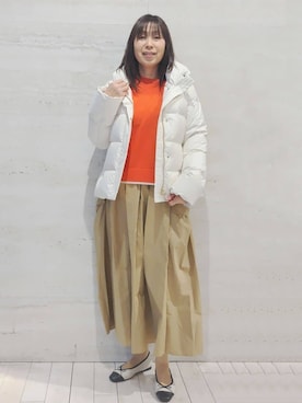 よしみさん(レディース・163cm)の冬コーディネート